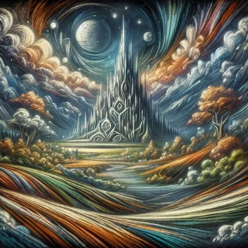 elven city <lora:Chalk Fantasy SD15:1.0>