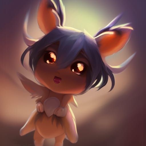 Baby Rudolph says hi