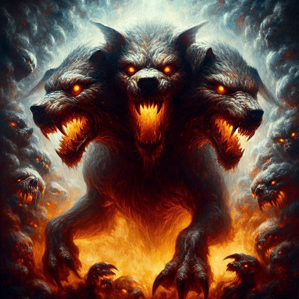 Cerberus, the Guardian of Hades