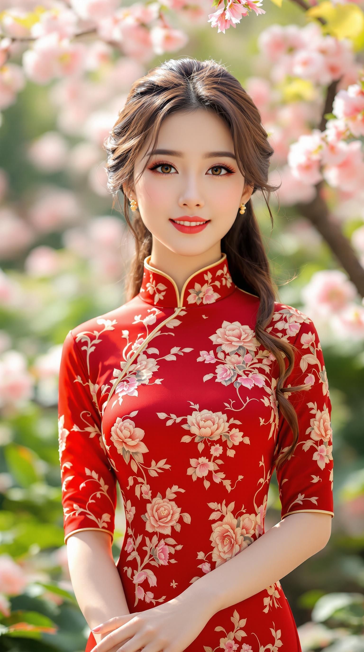 Lady in cheongsam (Flux 1.1 Ultra)