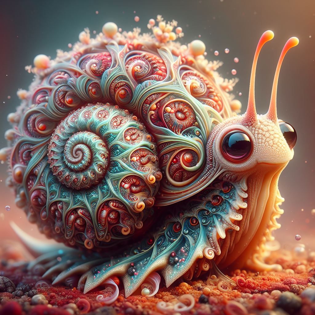 Fractal snail
