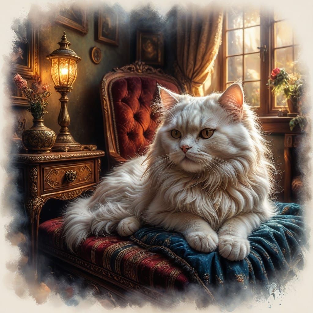 Cat Napping in Sunbeam 🐈☀️