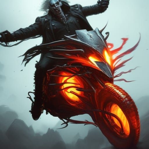 ghost rider fireball