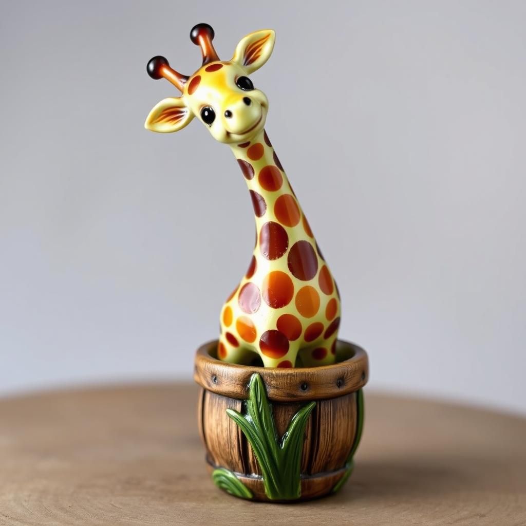 Giraffe in a Pot
