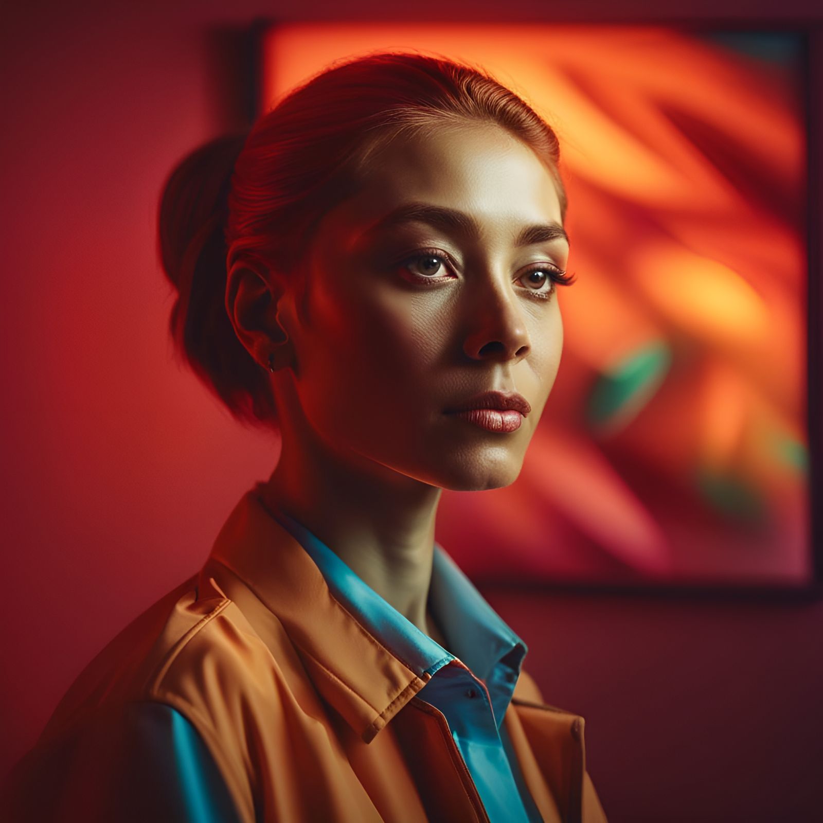 Portrait AI Generated Artwork NightCafe Creator