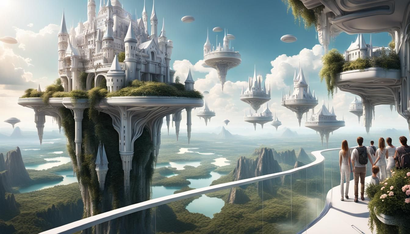 Above a healing planet.  by @Real Courte