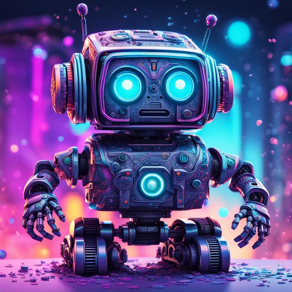 Robot Guy  by @Chickadee