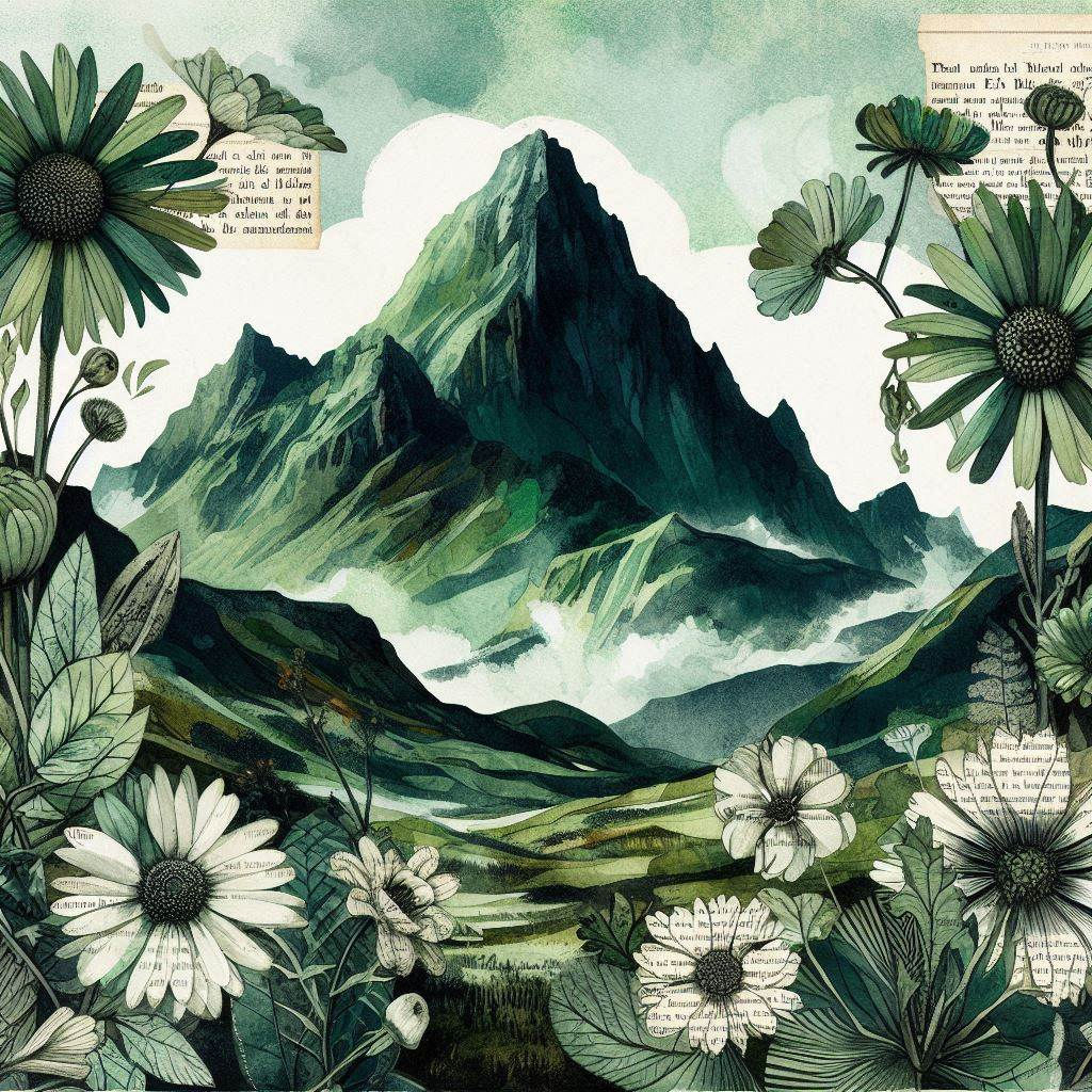 Mountain where the Paper Daisies grow