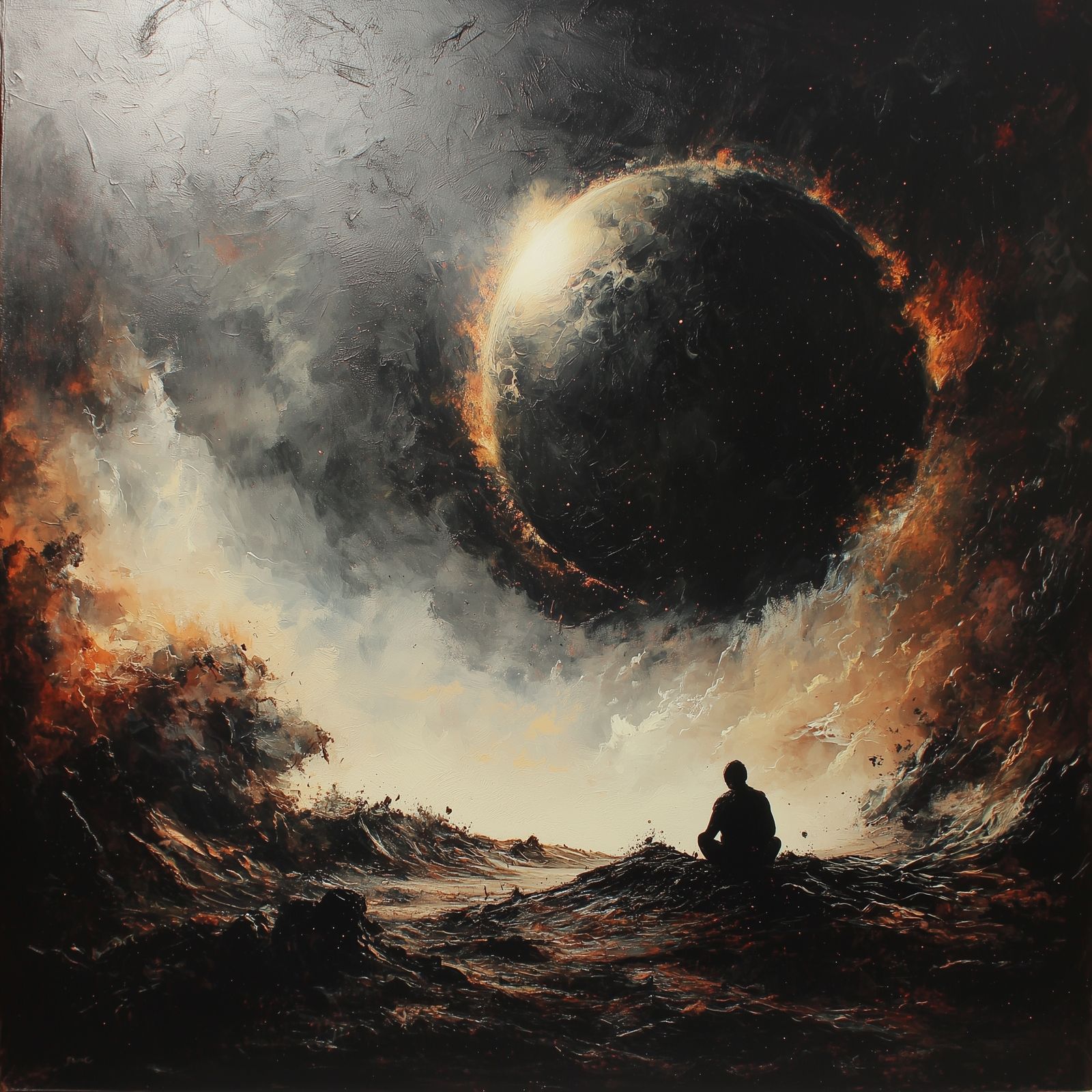 The matter of the cold in the dark