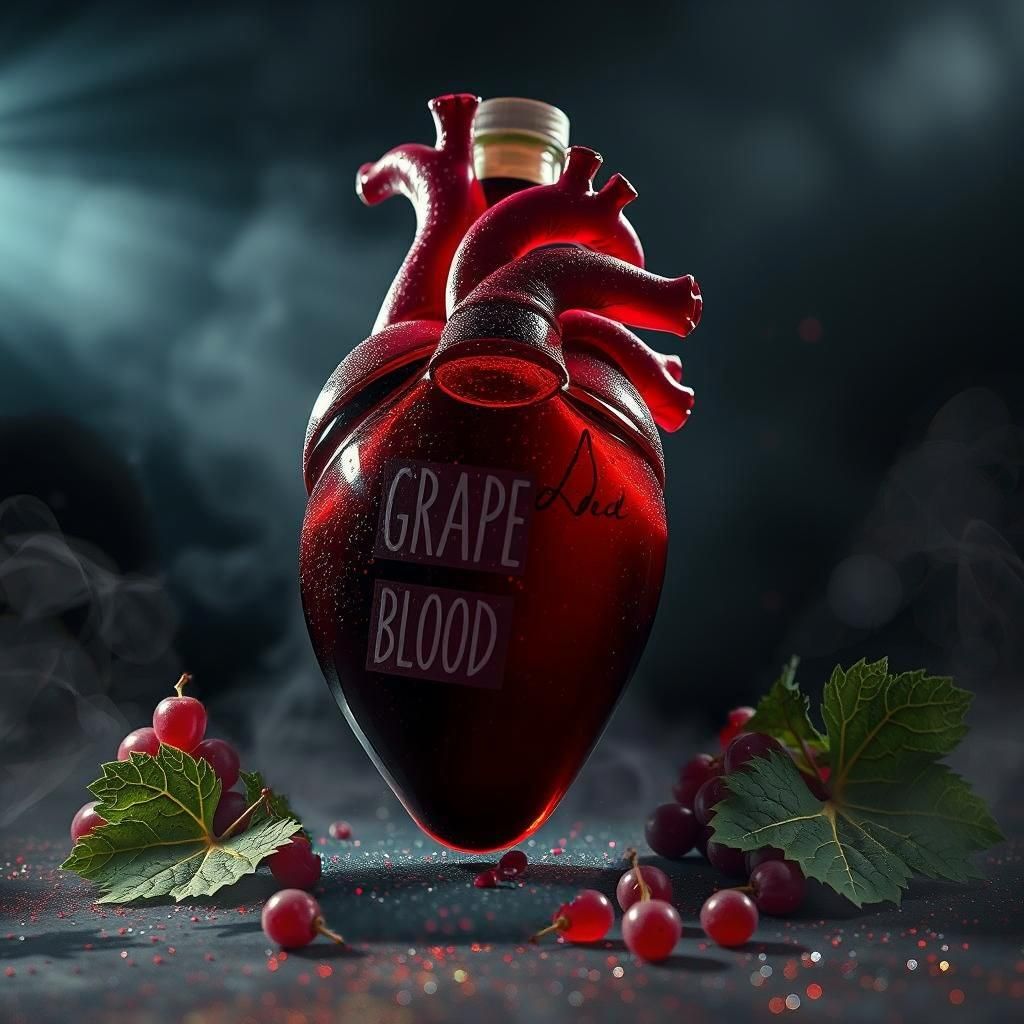 “Grape Blood” wine