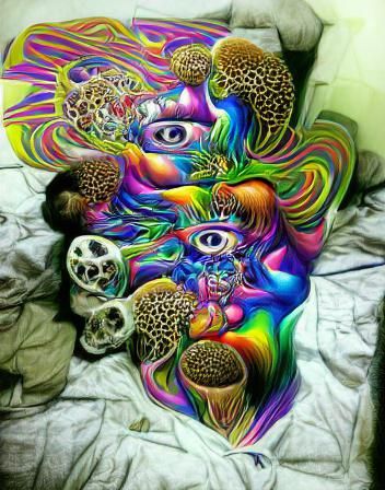 psychedelic art - AI Generated Artwork - NightCafe Creator