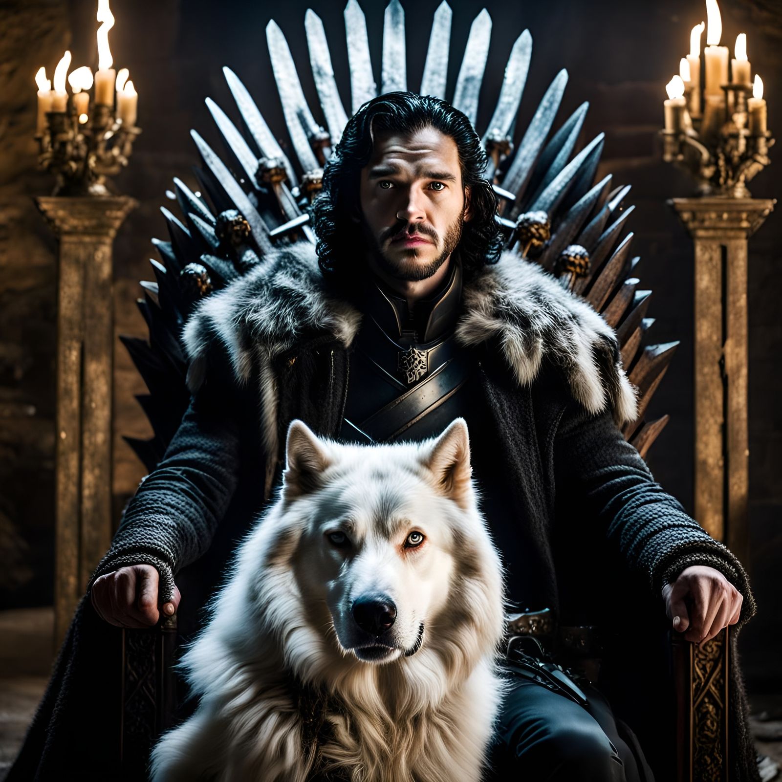 Lord Commander, Jon Snow!  by @S Ibrahim