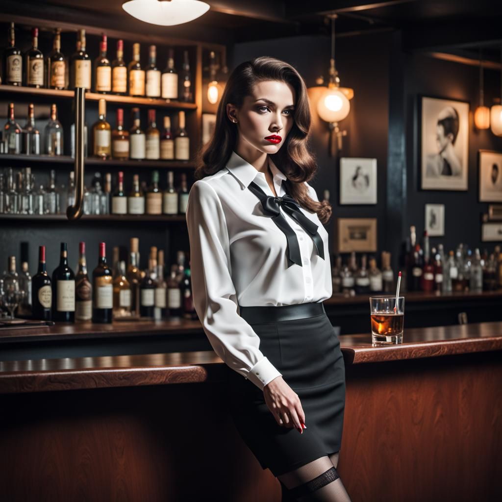 Femme Fatale For A Drink