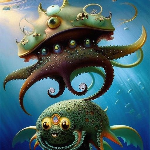 undiscovered marine life