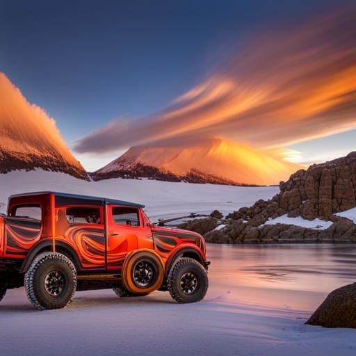 Toyota Tacoma First Generation Digital Art
