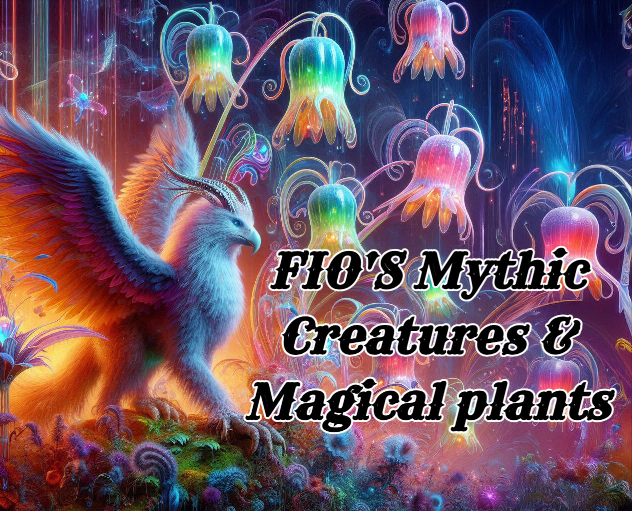 Fio's Mythical Creatures & Magical plants challenge