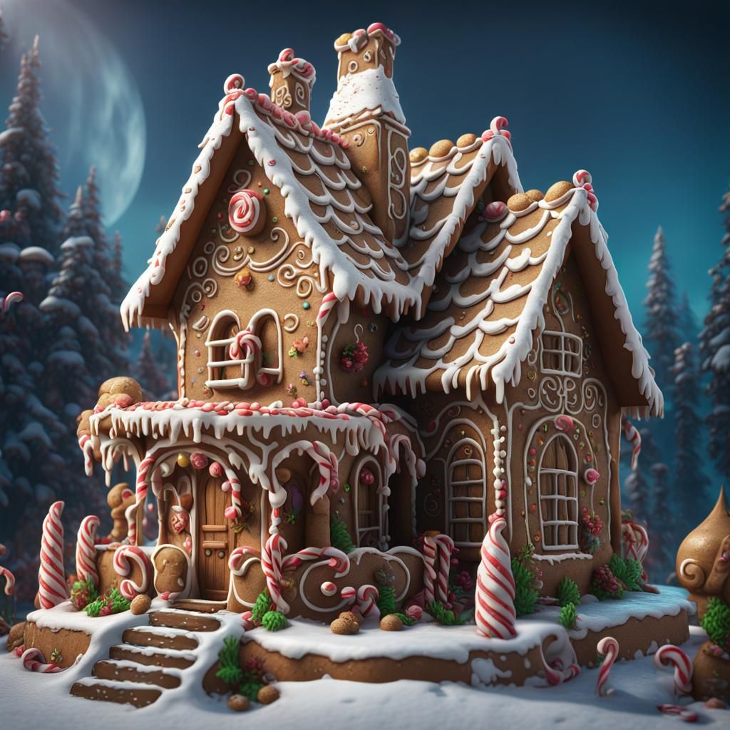 Gingerbread house