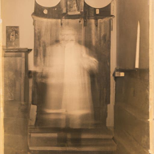 Ghost photography in 1920  by @Unreality One