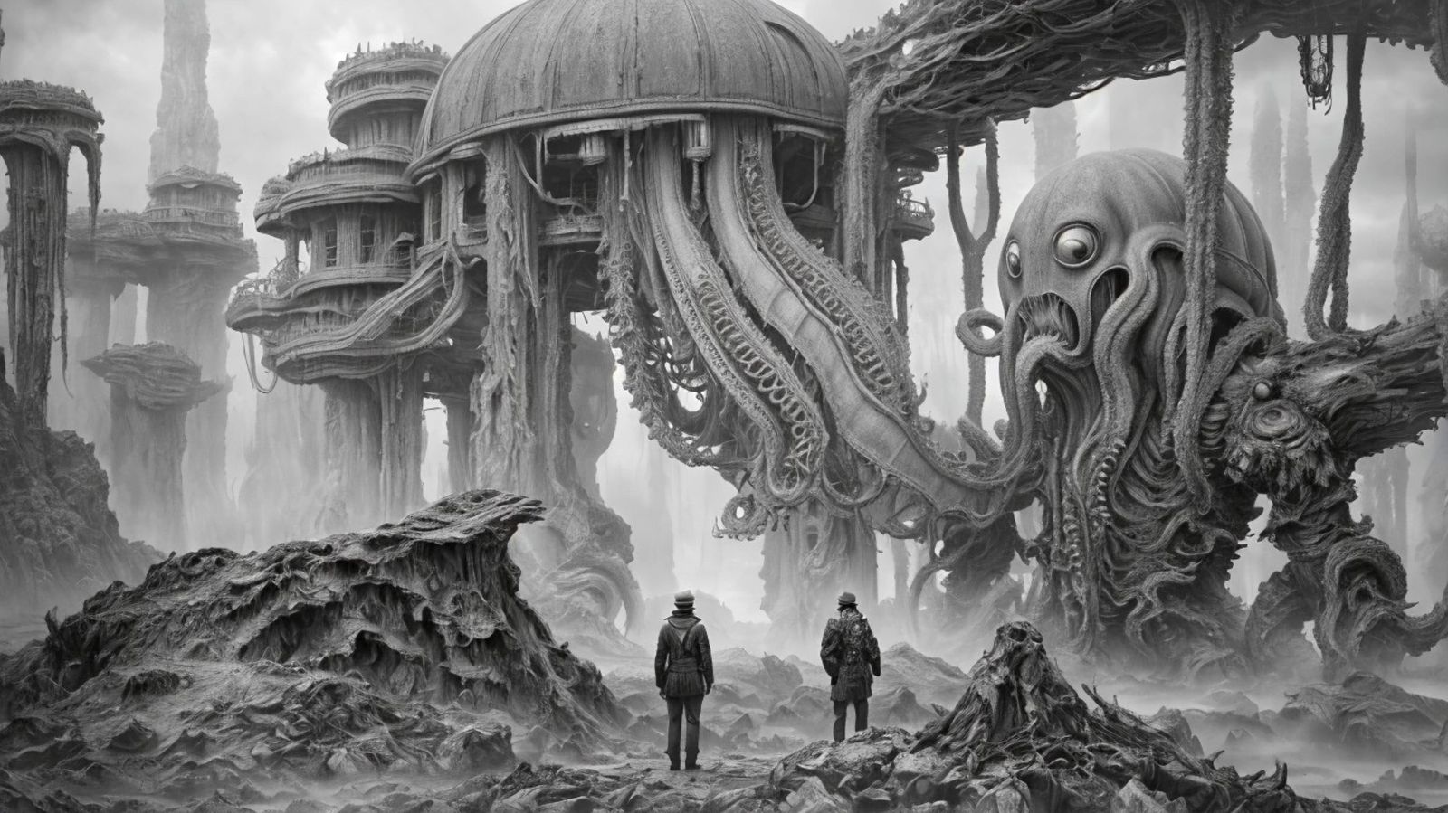 CTHULHU MARVEL LANDSCAPE