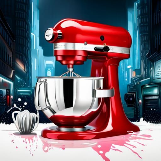 My trusty Kitchenaid AI Generated Artwork NightCafe Creator