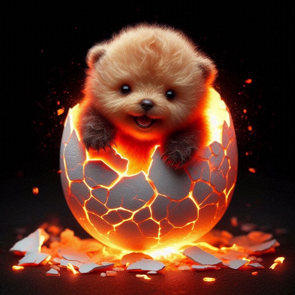 Fire Bear Hatchling