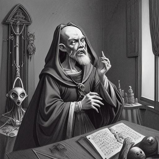 Galileo Galilei And A Small Alien Visitor