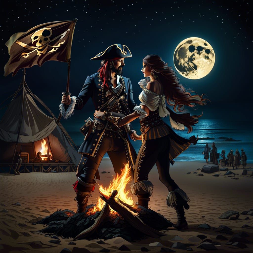 Pirates Romantic Momemt