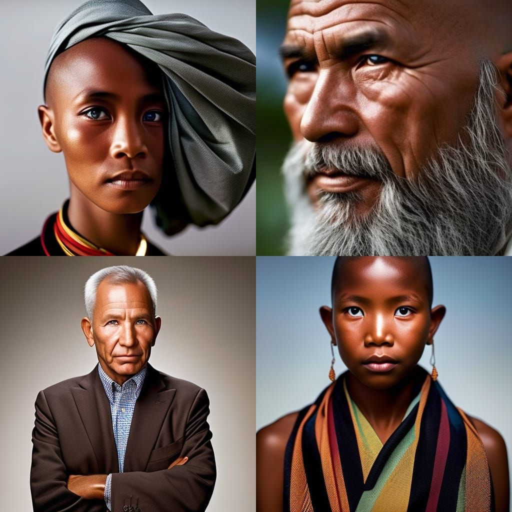 Geomancer Close-up portrait, color portrait, Linkedin profil...