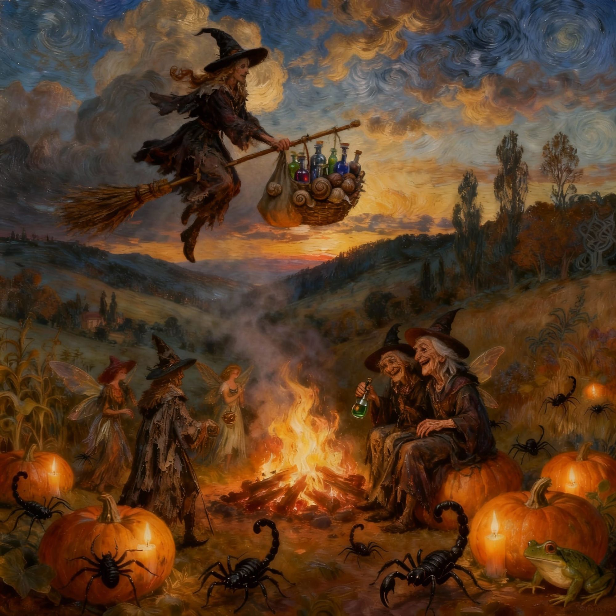 October is when the magic world celebrates.