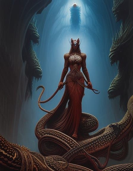 Snake - AI Generated Artwork - NightCafe Creator