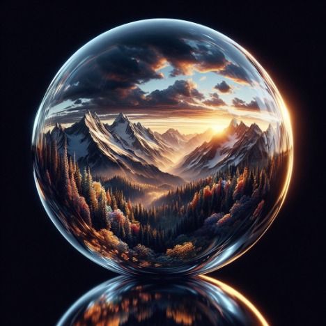 Landscapes in Glass  by @Magnolia55