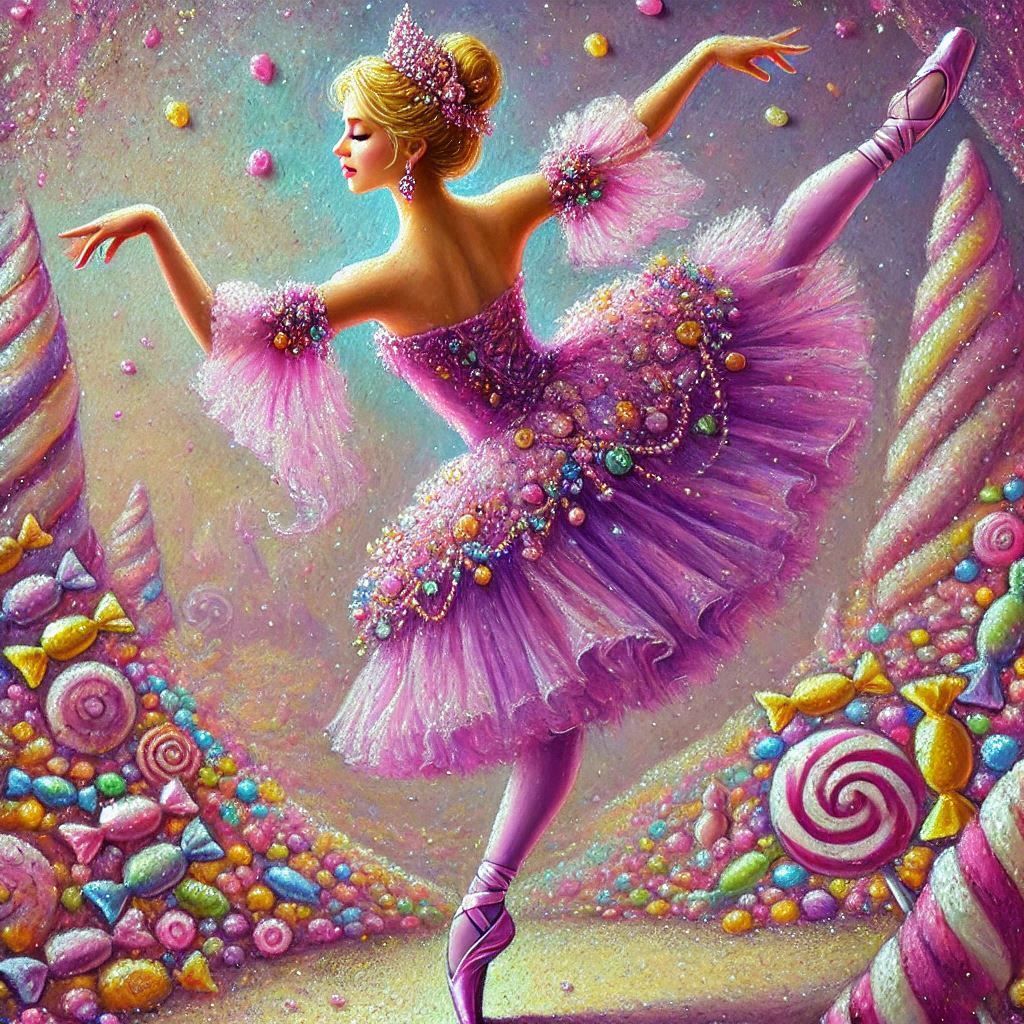 The Sugar Plum Fairy Ballet Outfit (from “The Nutcracker” Ba...