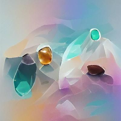 gemstones | abstract minimalist