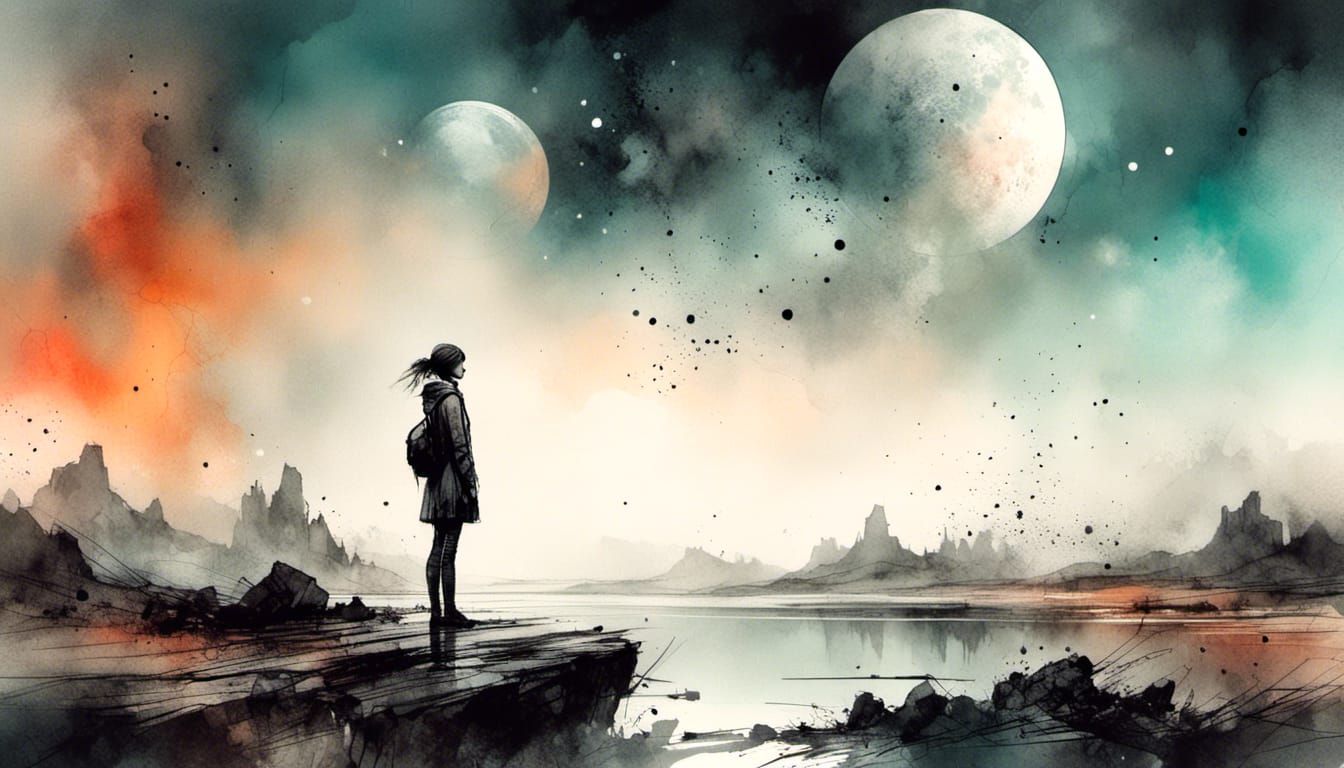 An Alien Planet   by @The_Cat_Herder