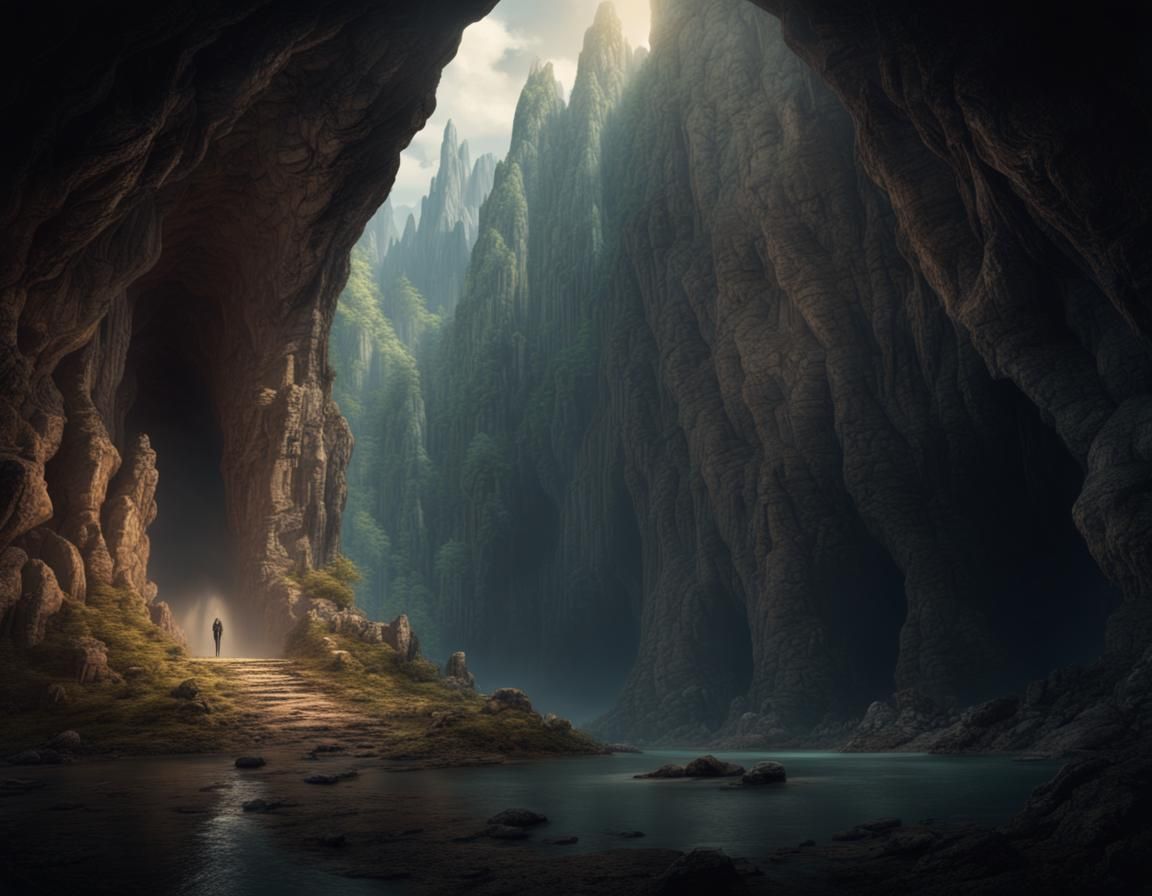 Who lurks in the shadow of the valley and steps into the light? AI