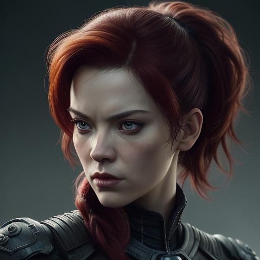 The Widow, Into the Badlands fan art - AI Generated Artwork - NightCafe ...