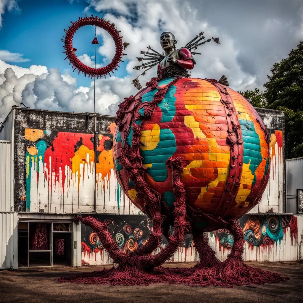 Imploding Man Festival: Hyperrealistic Calamity