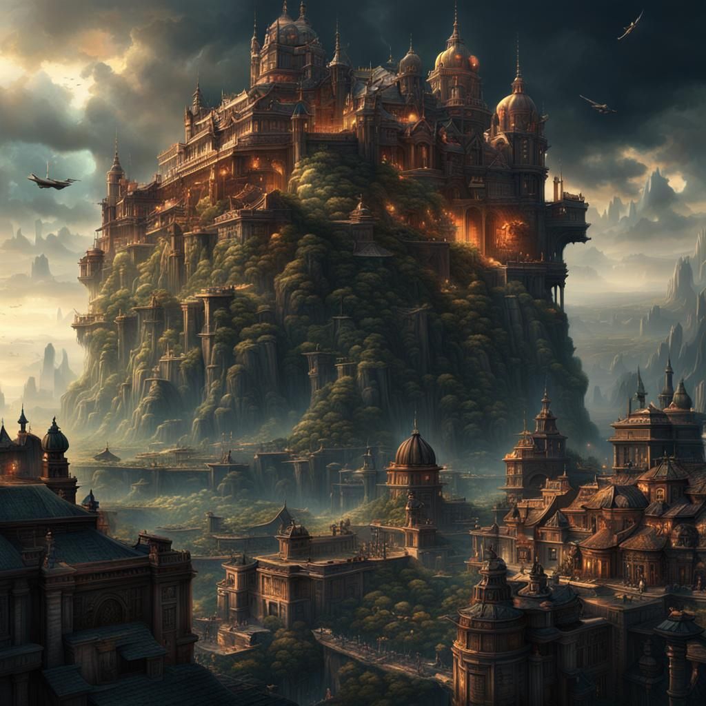 Epic Cinematic Digital Matte Painting