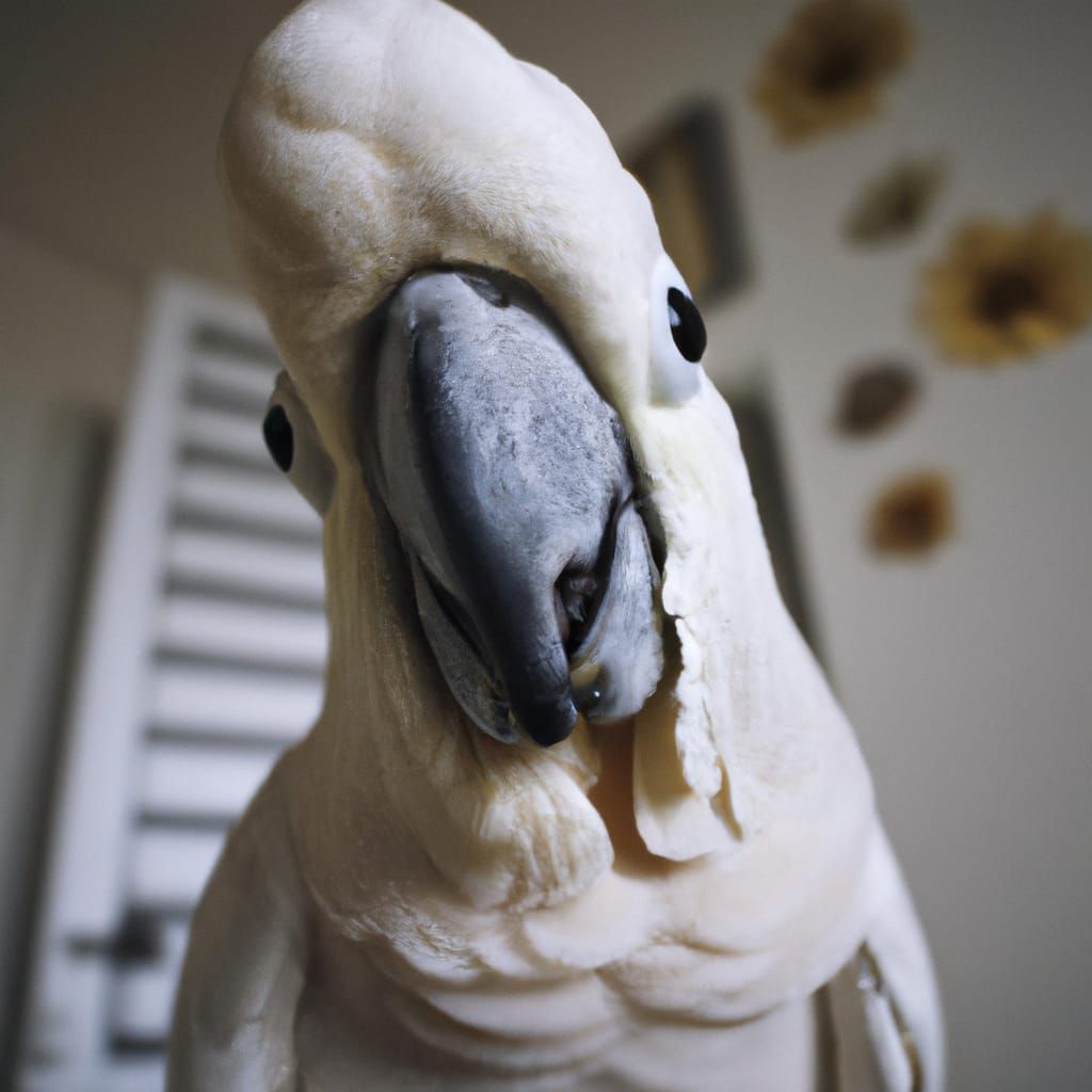 Attitude + cockatoo = cockatude! AI Generated Artwork NightCafe Creator