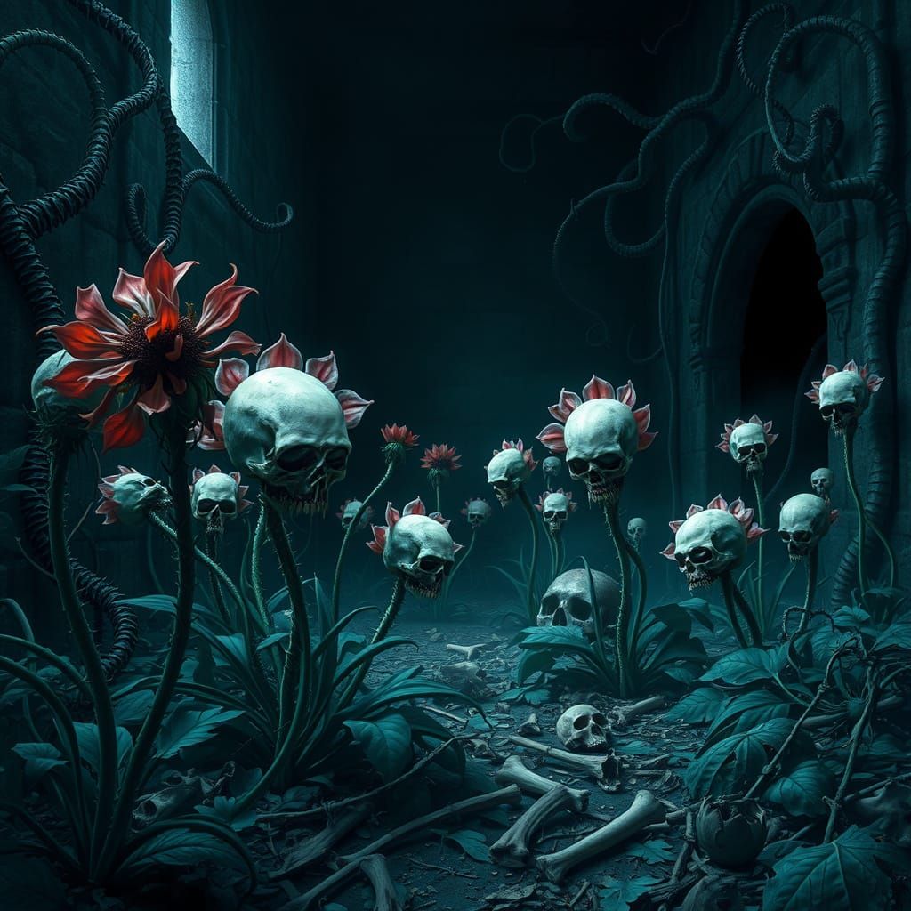 Garden of the dead  by @Amber Alder