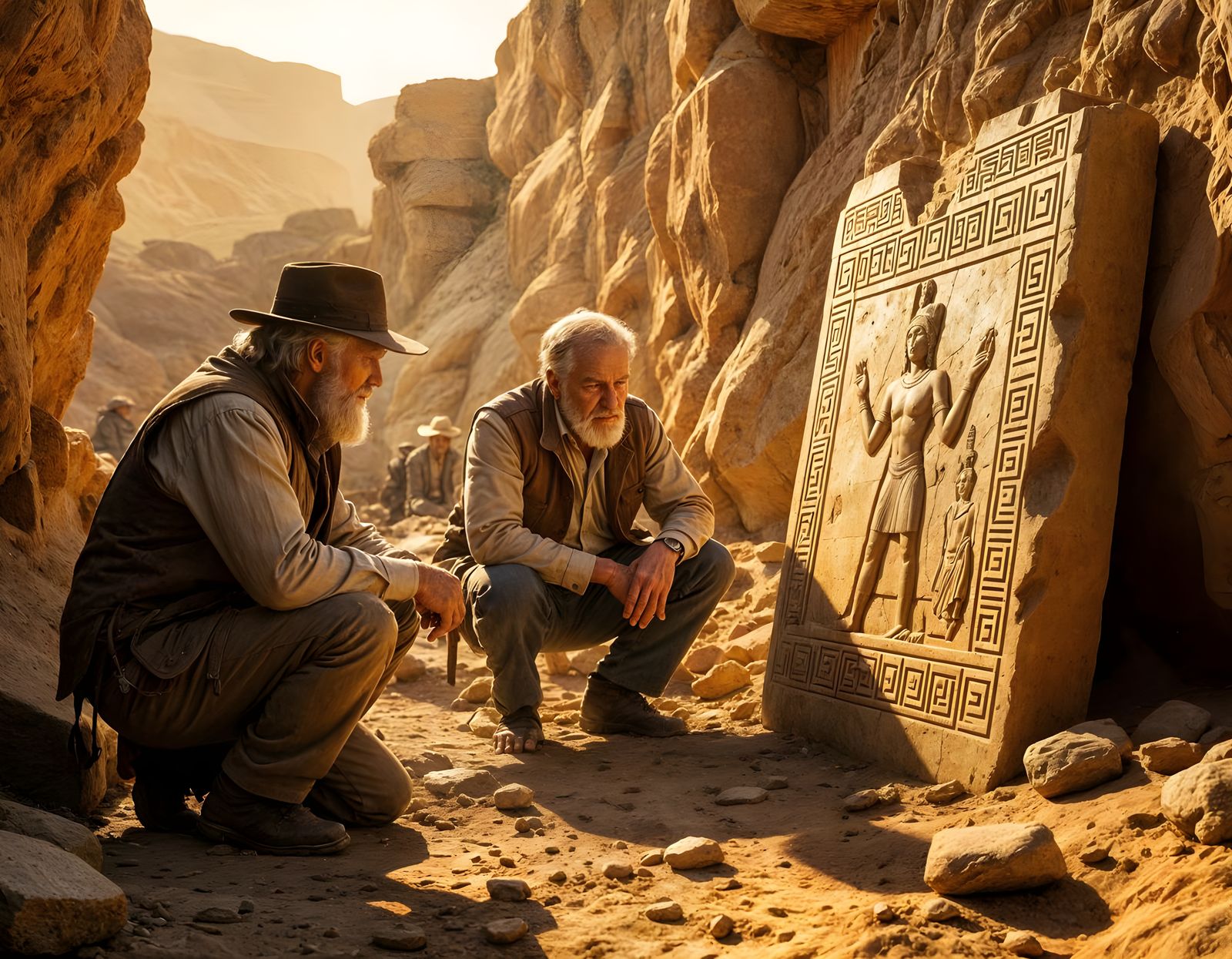 Archeologists Find an Ancient Egyptian Mystery Hidden for Centuries.  by @Evan Fischer