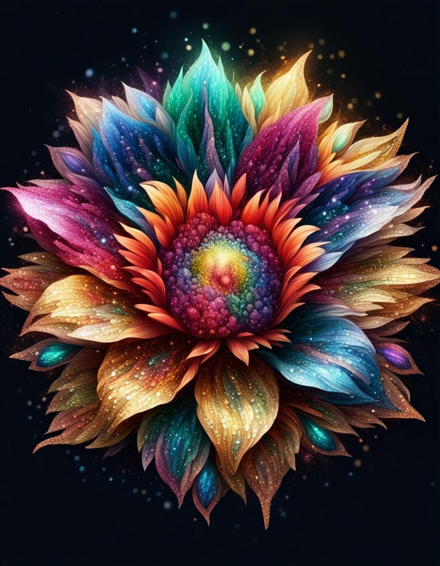 Multicolor flower  by @AleIcs87
