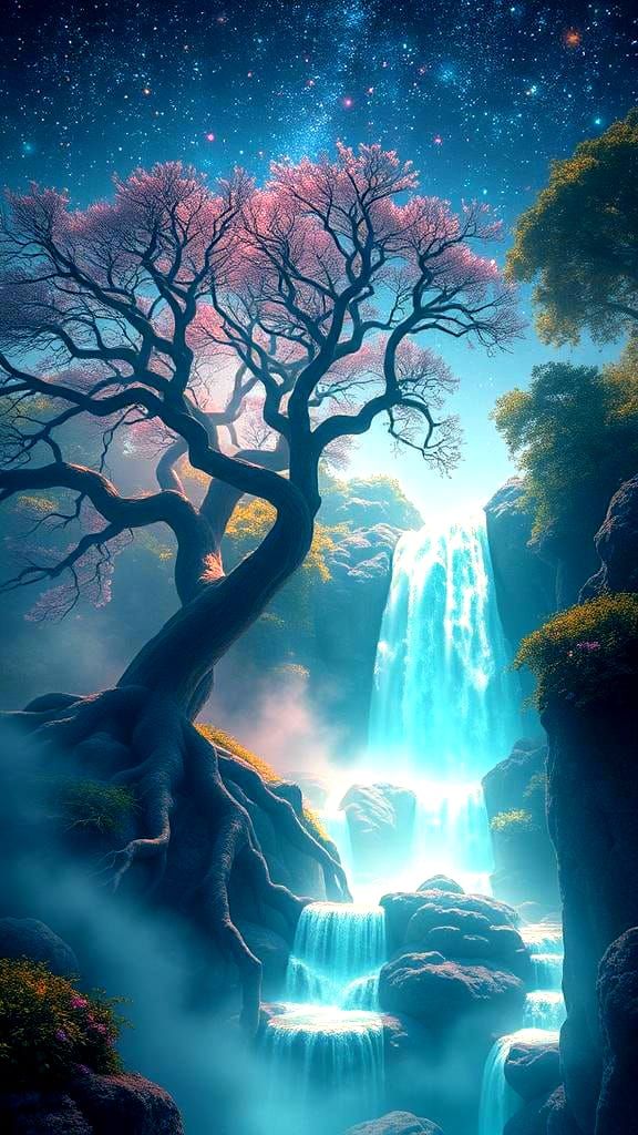 Dreamscape waterfall