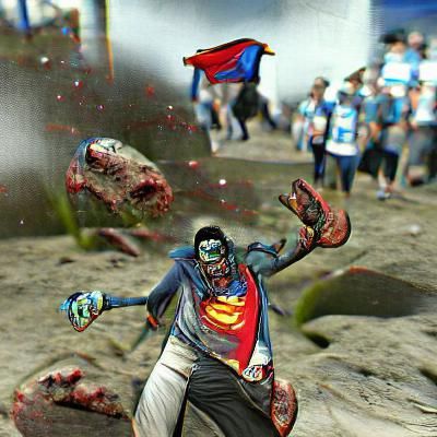 Zombie superman