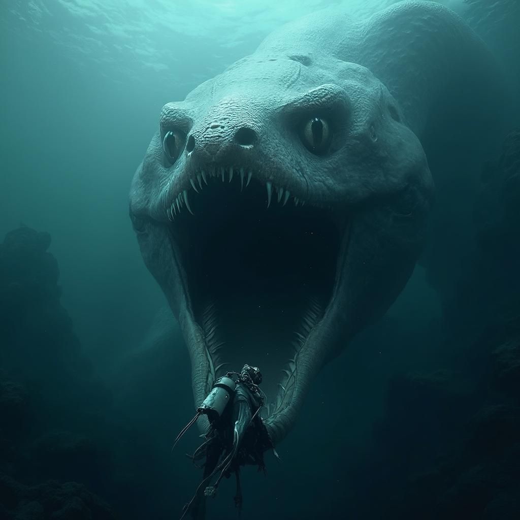 Creepy composite photography horror art  creations of SCP-30...