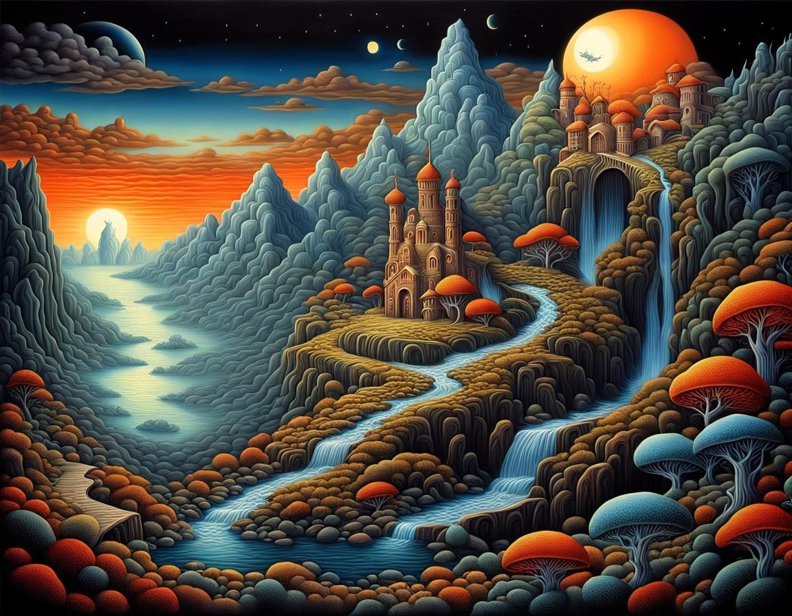 Mythical landscape