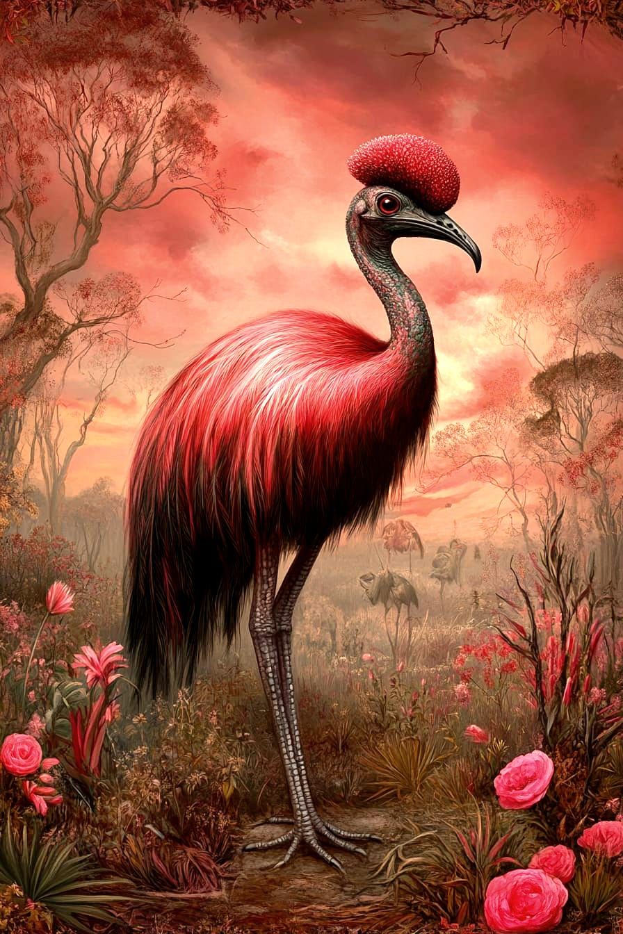 pink Cassowary