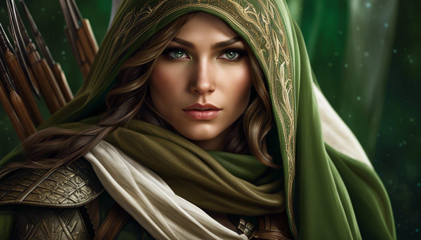 Woodland Realms Ranger  by @Jarkel