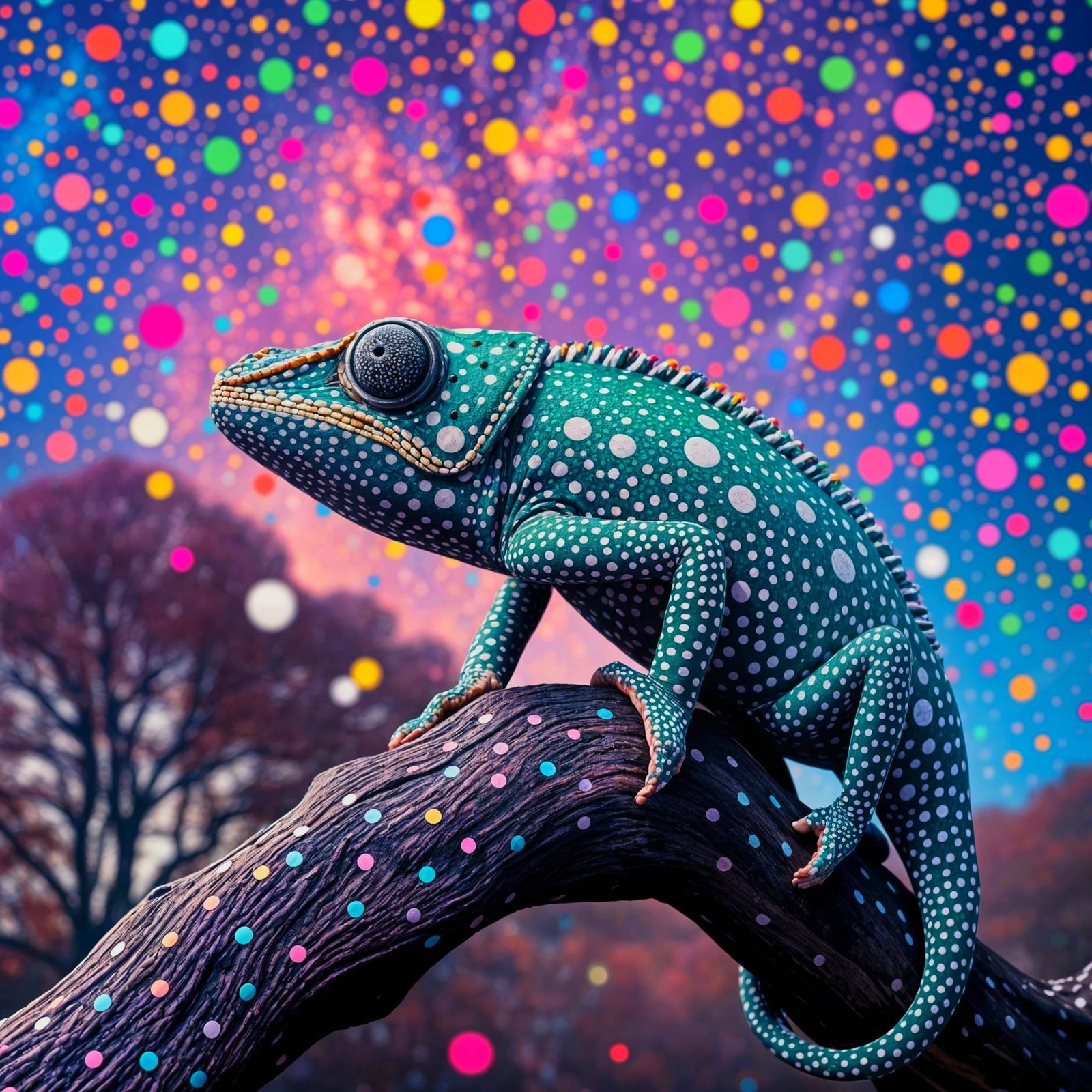 Polka Meleon  by @LeuGen