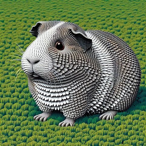 Guinea pig Sterogram 2 of 4